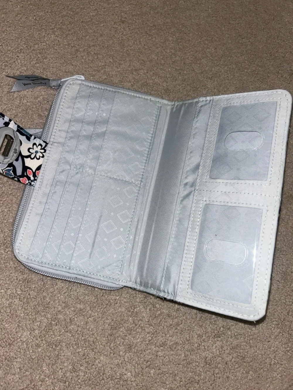 Vera Bradley Travel Wallet - Picture 2 of 8